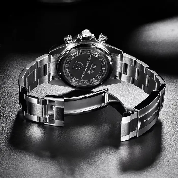 2025 PAGANI DESIGN nouveau PD1644 cadran météorite mode hommes montres à Quartz 100M verre saphir chronographe relogio masculin