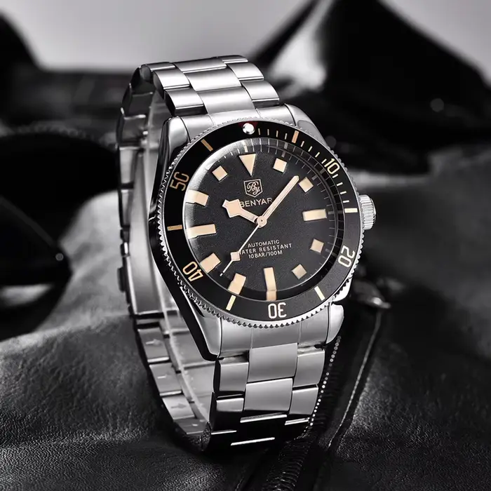 Montre mécanique automatique BENYAR pour homme