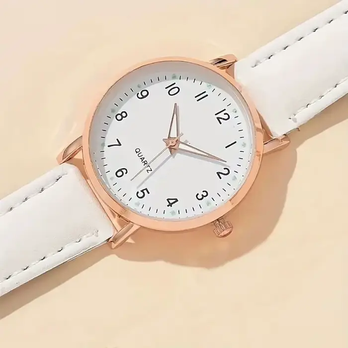 Montre à Quartz Vintage pour femmes et hommes