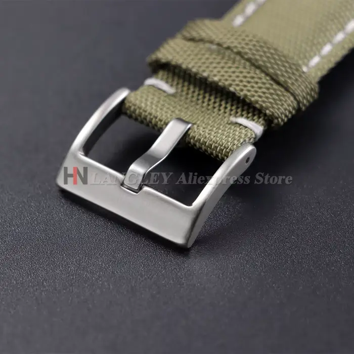 Bracelet de montre en Nylon véritable voile pour Omega