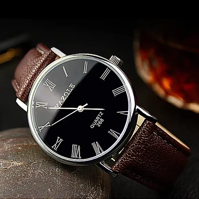 Yazole – montre-bracelet à Quartz pour hommes