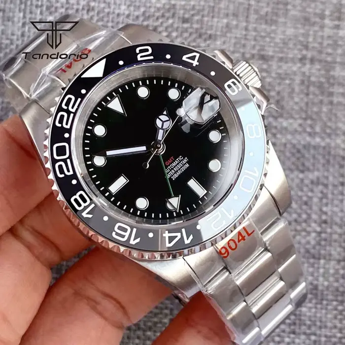 Montre Tandorio Gstuff Mécanique pour Homme Style Mode et Décontracté Résistante à L'Eau Occasions Spéciales Plongée et Vie Quotidienne