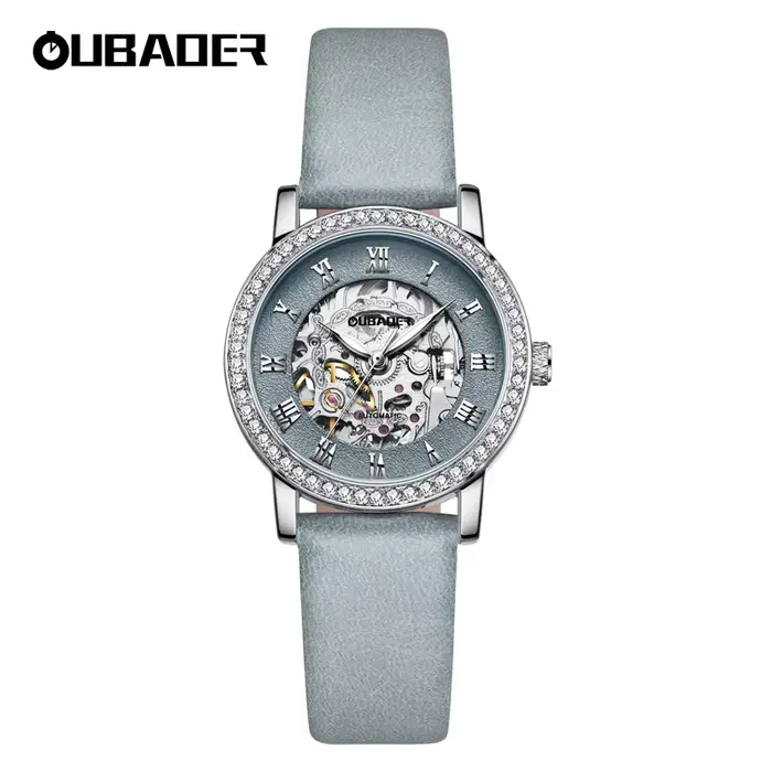 Montre vissée de luxe pour femmes