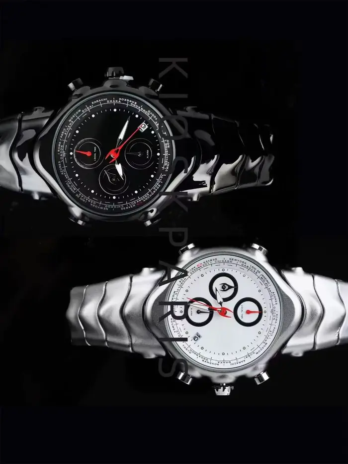 Montre classique rétro Y2K à trois aiguilles