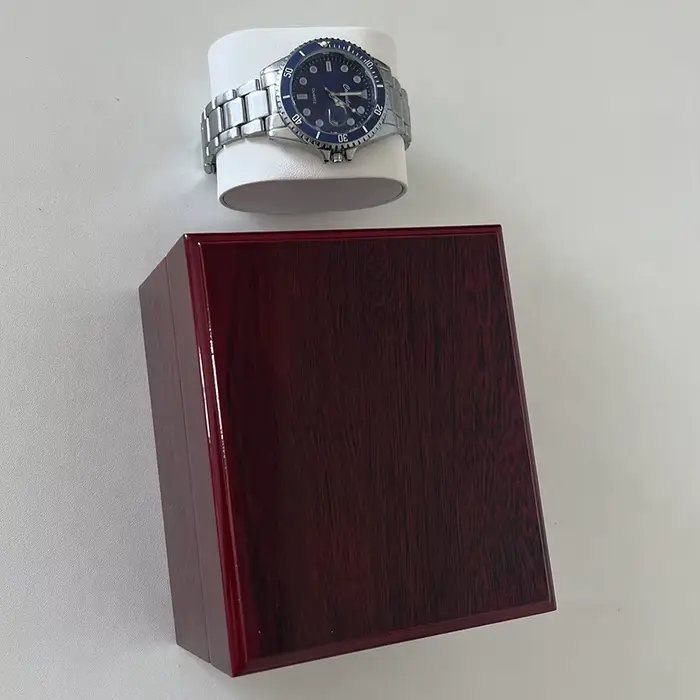 Boîte de rangement pour montres haut de gamme à 1 compartiment