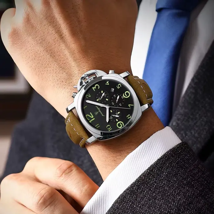 POEDAGAR Montre de luxe pour homme
