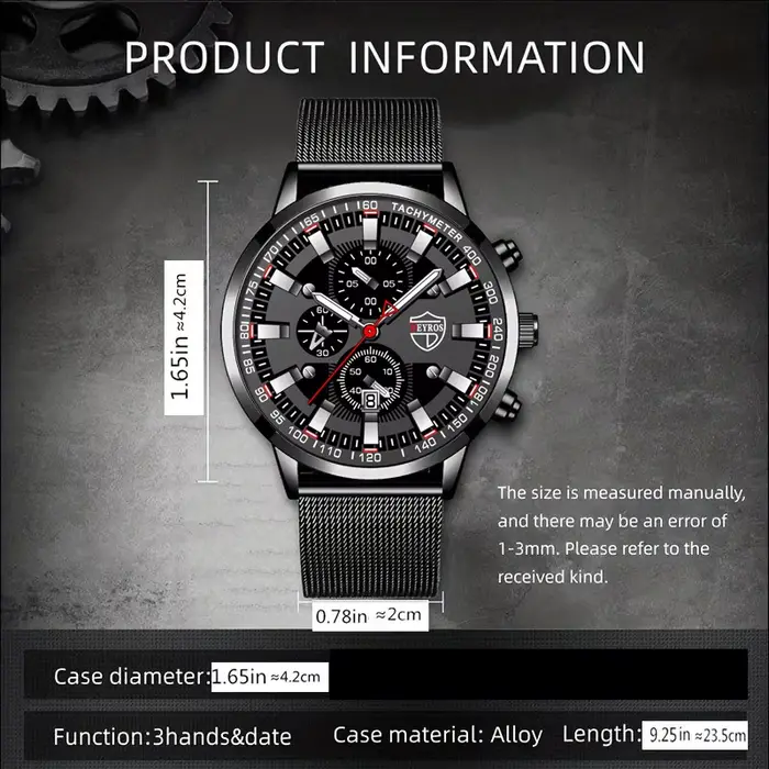 Montre de luxe pour hommes