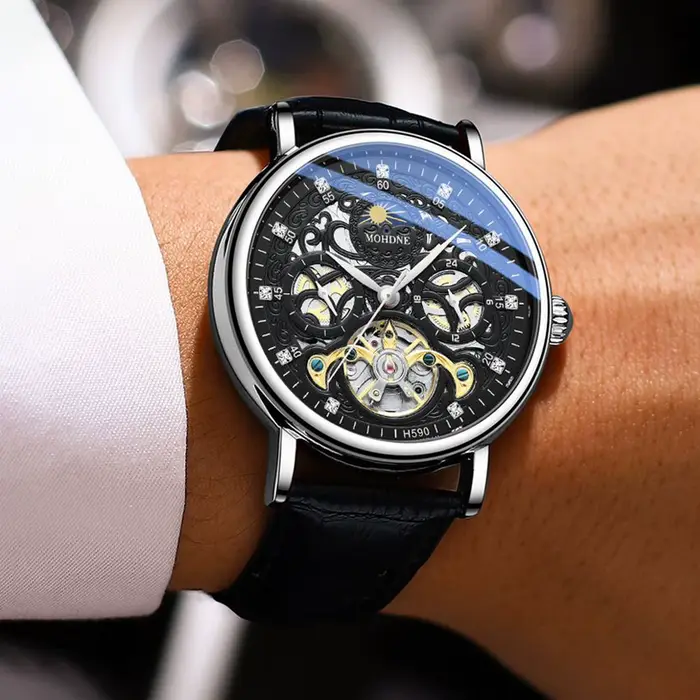 Montres mécaniques de luxe BINBOND pour hommes