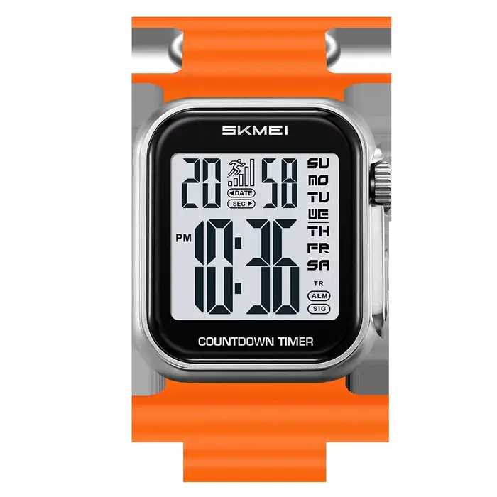 SKMEI 2269 montre électronique mode Sport compte à rebours étanche montres pour hommes 2 fois Origin