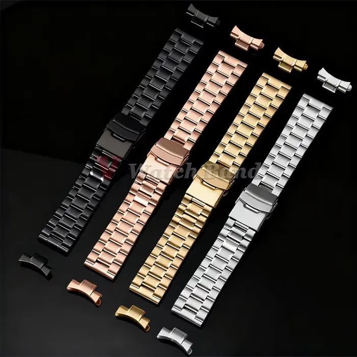 Bracelet de luxe Arc End pour Seiko SKX007 18mm 20mm 22mm 24mm