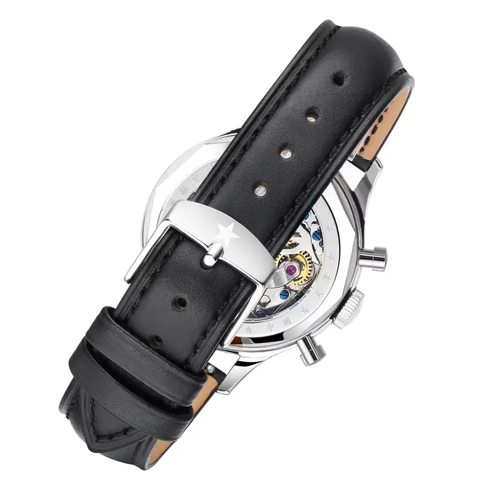 Seagull 1963 édition internationale montre mécanique pour hommes chronographe pilote