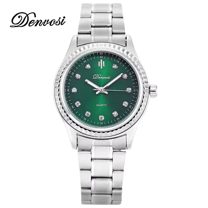 Nouvelle montre à quartz pour femmes Simple et mode décontracté lumineux étanche en métal dames montre-bracelet