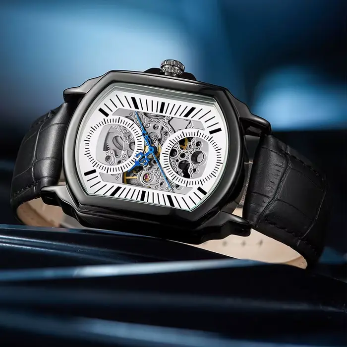 Montres-bracelets mécaniques automatiques étanches pour hommes