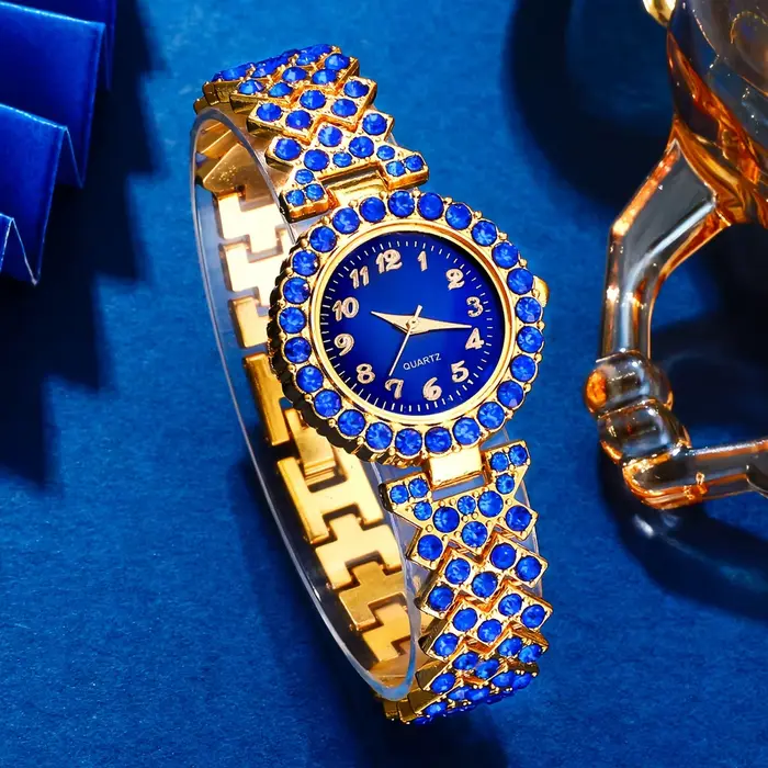 Ensemble de bijoux et de montres élégants pour femmes