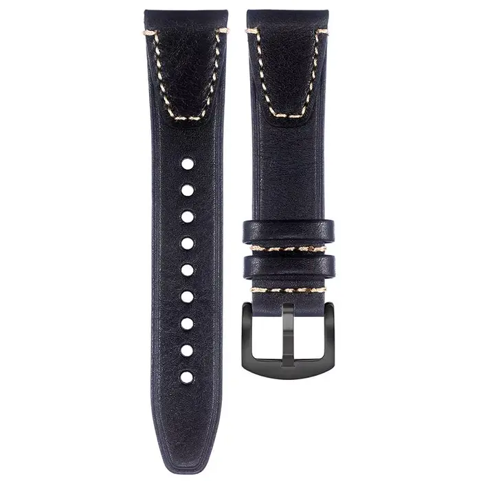 Bracelet de montre en cuir pour hommes