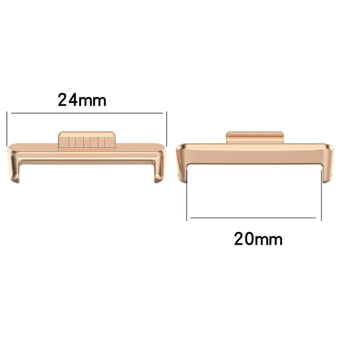Connecteur en acier inoxydable pour Huawei Fit Fit4 Fit3 bracelet de montre personnalisation accessoire de rechange adapté pour homme et femme activité sport occasionnels