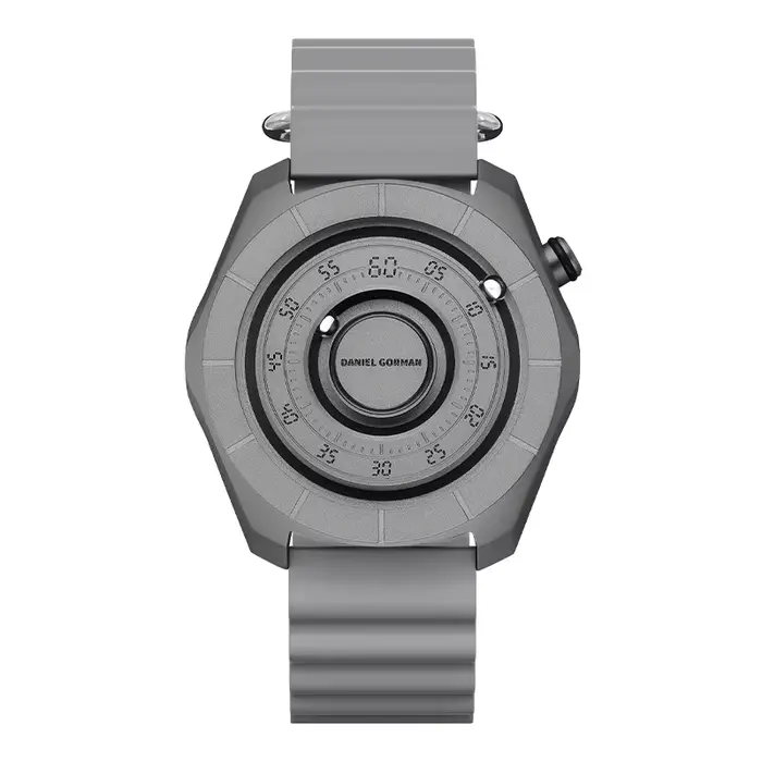 J'aime vraiment les montres Daniel Gorman, montre à quartz, pointeur créatif à défilement, force mag