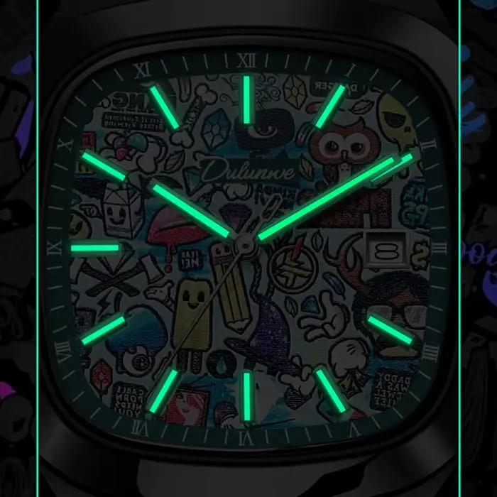 Nouveau Style Hip hop hommes montres de luxe automatique