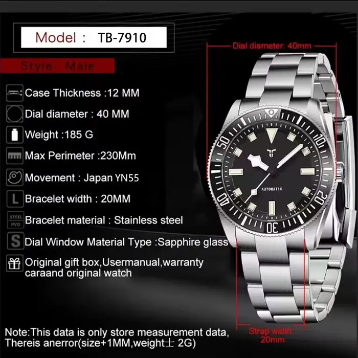 Nouvelles montres TYBERLEY pour hommes 2026