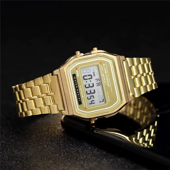 2025 montres numériques pour hommes sport Bracelet étanche horloge or électronique montre-Bracelet LED femmes décontracté montre homme relogio