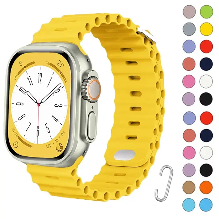 Bracelet en silicone pour Apple Watch Ultra