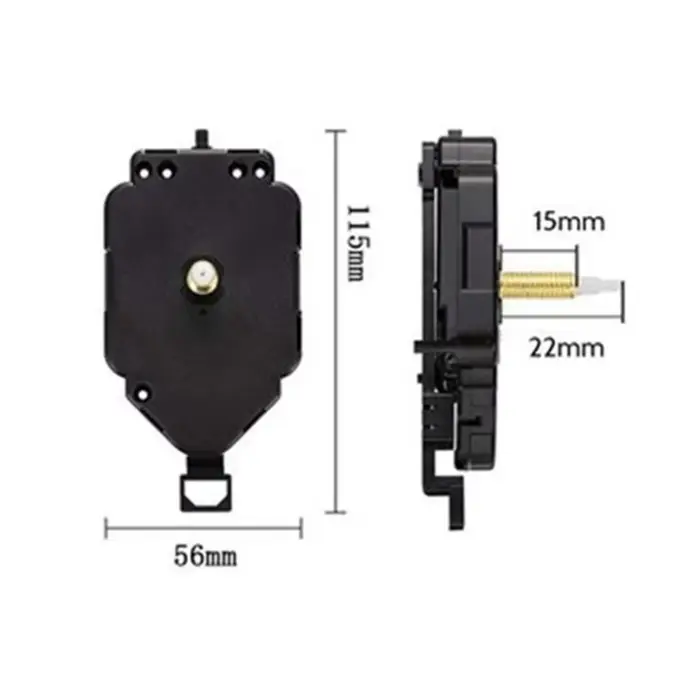 Pendule horloge mouvement moteur cintre