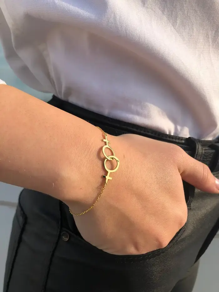 Bracelet Double Vénus Symdains pour Femme