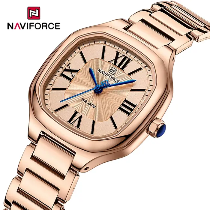 NAVIFORCE – montre à Quartz étanche et résistante aux chocs pour femmes