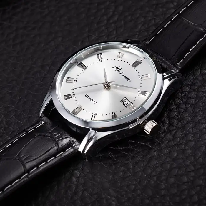 Montres pour hommes de marque supérieure montres à Quartz simples de luxe pour hommes ceinture en cuir mode affaires mâle horloge relogios masculino