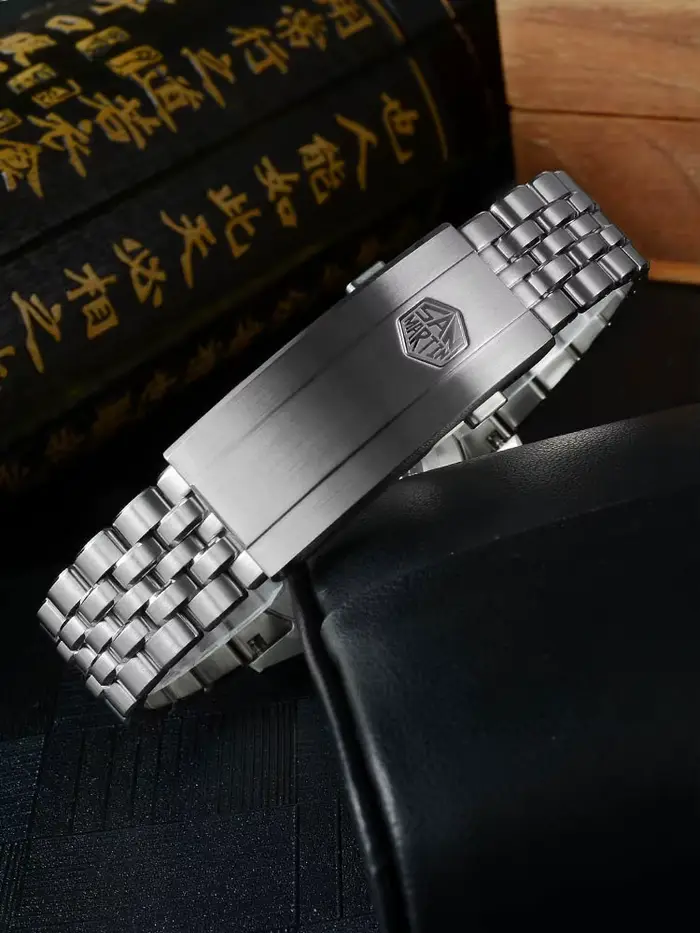 San Martin 39mm vadrouille cadran Sport Gada montre de luxe robe hommes mis5 90S5 automatique mécanique montre-bracelet étanche 100m SN0144