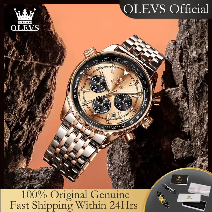 Montre homme OLEVS 2995 de luxe