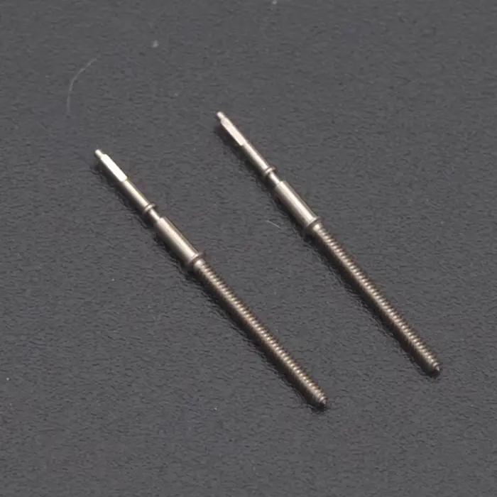 Tiss 1 - Pièces de rechange pour montre - Tige de remplacement en acier inoxydable - Couronne compatible avec les