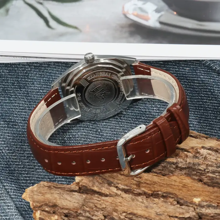 Montre mécanique étanche Shanghai 36 mm 7120 à remontage manuel