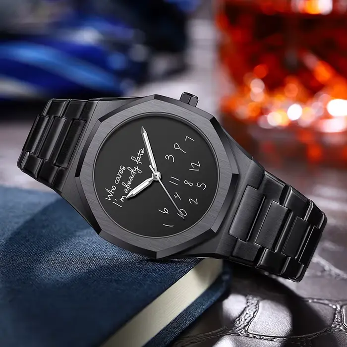 Montre pour homme élégante et luxueuse