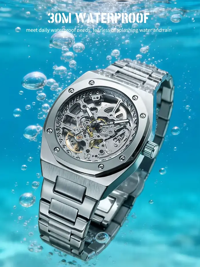 Nouvelle Montre Homme FORSINING Originale Haut de Gamme 2026 en Acier Inoxydable