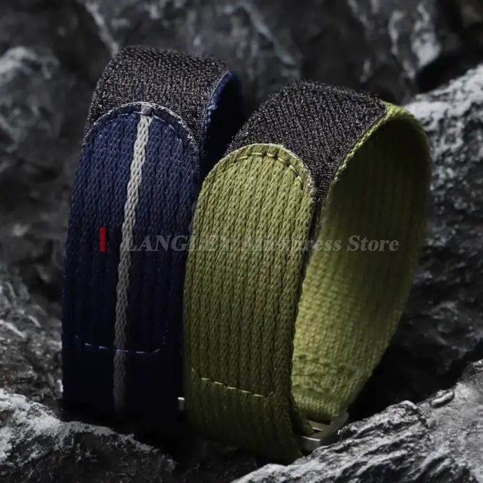 Bracelet de montre en Nylon 20mm 22mm pour Tudor pour Seiko