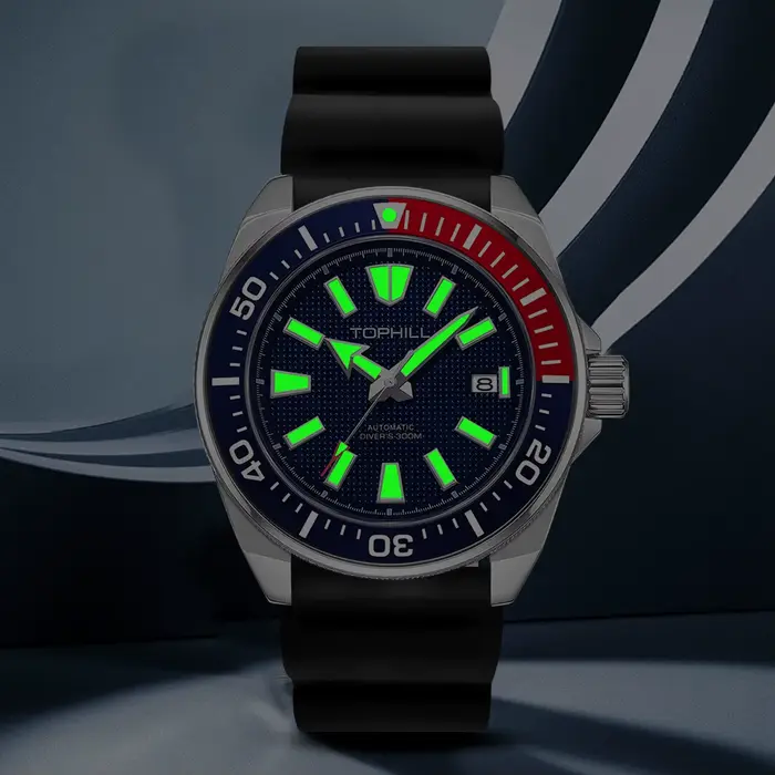 TOPHILL – montre de plongée automatique pour hommes