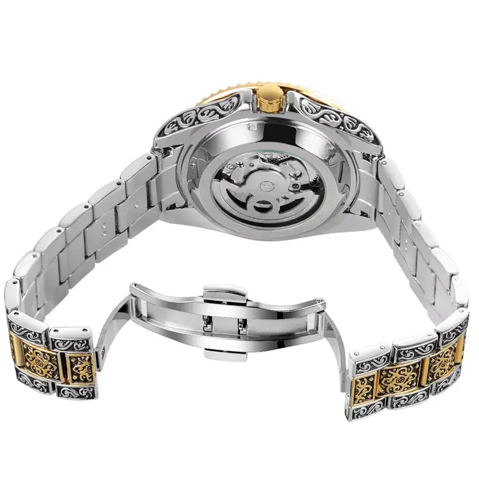 Forsining-Montre mécanique de luxe pour homme