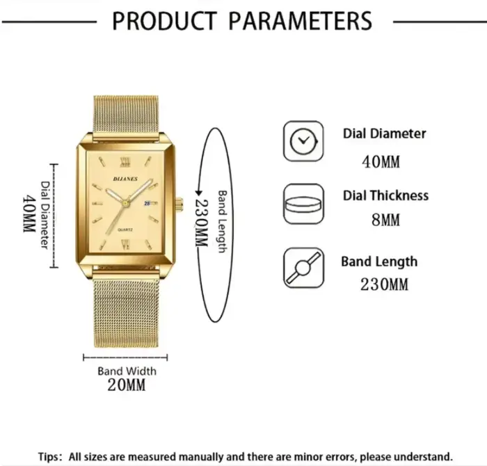 Montre d'affaires de luxe pour hommes