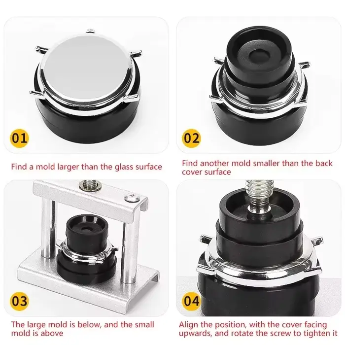 Kit d'outils de pressage pour montres