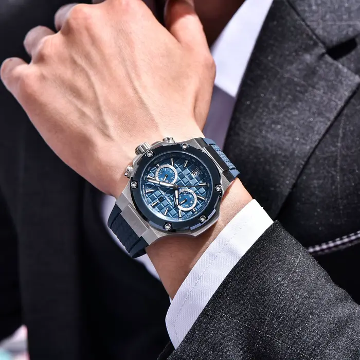 Montre à quartz pour homme PAGANI DESIGN Dapper Elegance