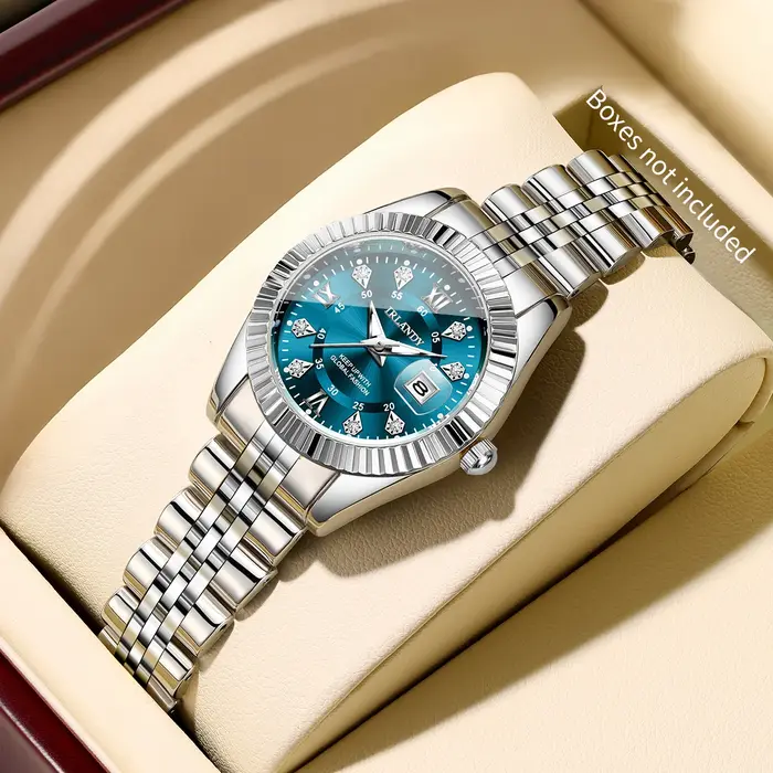 Montre à quartz pour femme avec cadran Roma