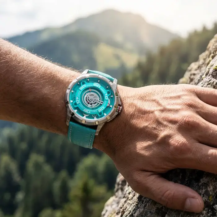 Montre automatique squelette pour homme BERNY