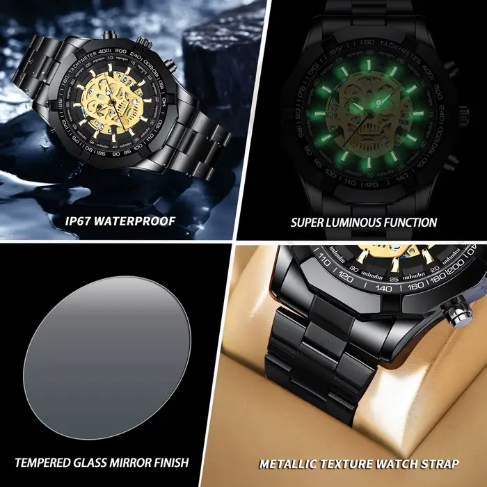 Montres-bracelets à quartz précises pour hommes