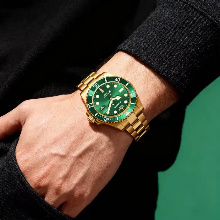 Montre X-GEAR Business en acier inoxydable