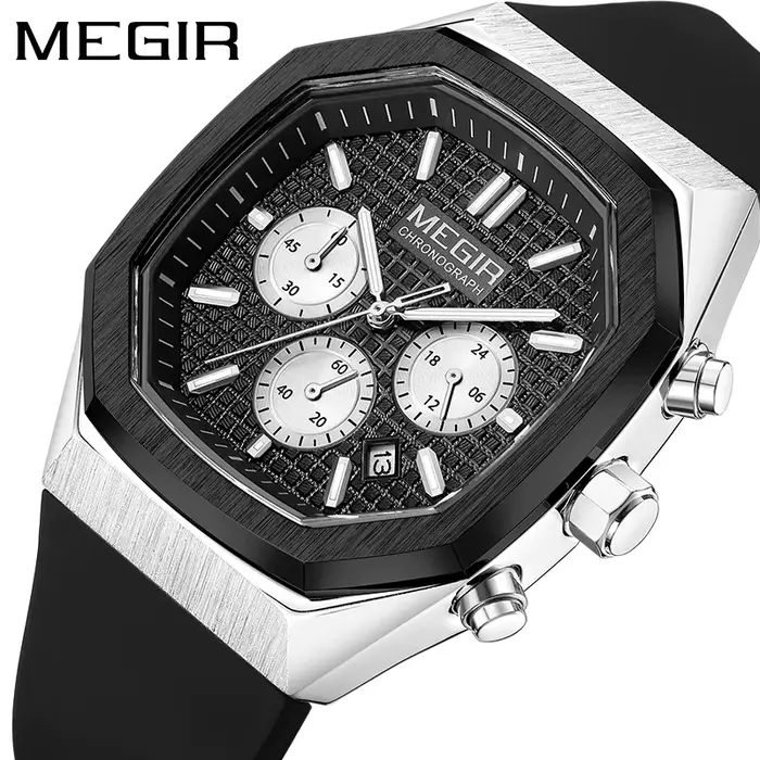 Montre à quartz MEGIR 2215 vert or