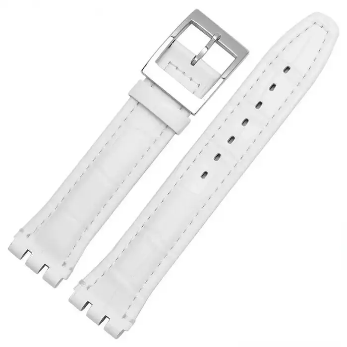 Bracelet en cuir véritable HQstrap pour montres traditionnelles hommes femmes largeur 17mm 19mm cuir noir jaune vert bleu de charbon occasions sport élégantes