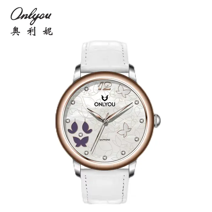 ONLYOU montre pour femme marque de luxe montre pour femme élégant Bracelet en céramique étanche mode