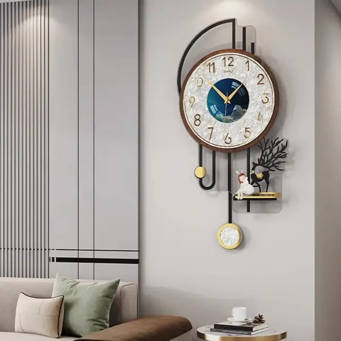Horloges murales numériques pour salon