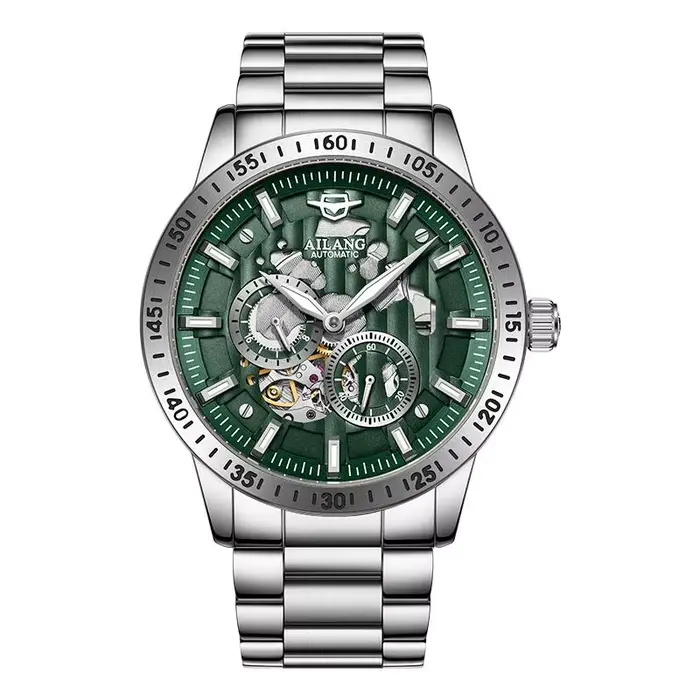 Montre mécanique de luxe originale AILANG 2026 pour homme, créative, à cadran ajouré, automatique, t